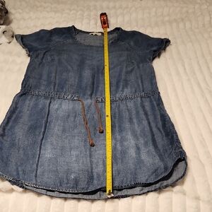 Cloth & Stone Light Blue Denim Dress